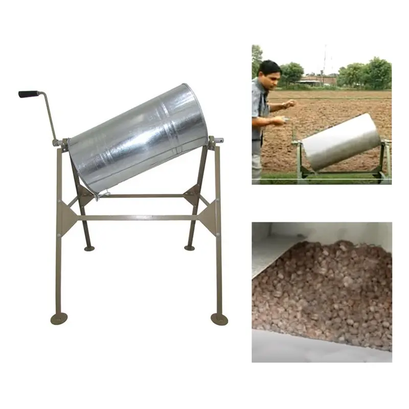 Heavy Duty 20 Kg Seed Dressing | Seed Treatment Drum for Agriculture